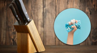 Cómo limpiar correctamente un estante para cuchillos: un método sencillo y eficaz