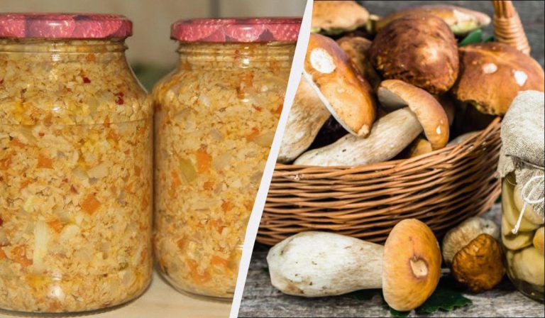 Delicioso caviar de setas – una vieja receta del cerno: no hay nada más sabroso para untar