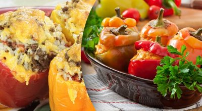 Pimientos rellenos de una forma nueva: el secreto está en el relleno