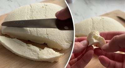 Rápido, sabroso y económico: una receta de queso casero con tres ingredientes